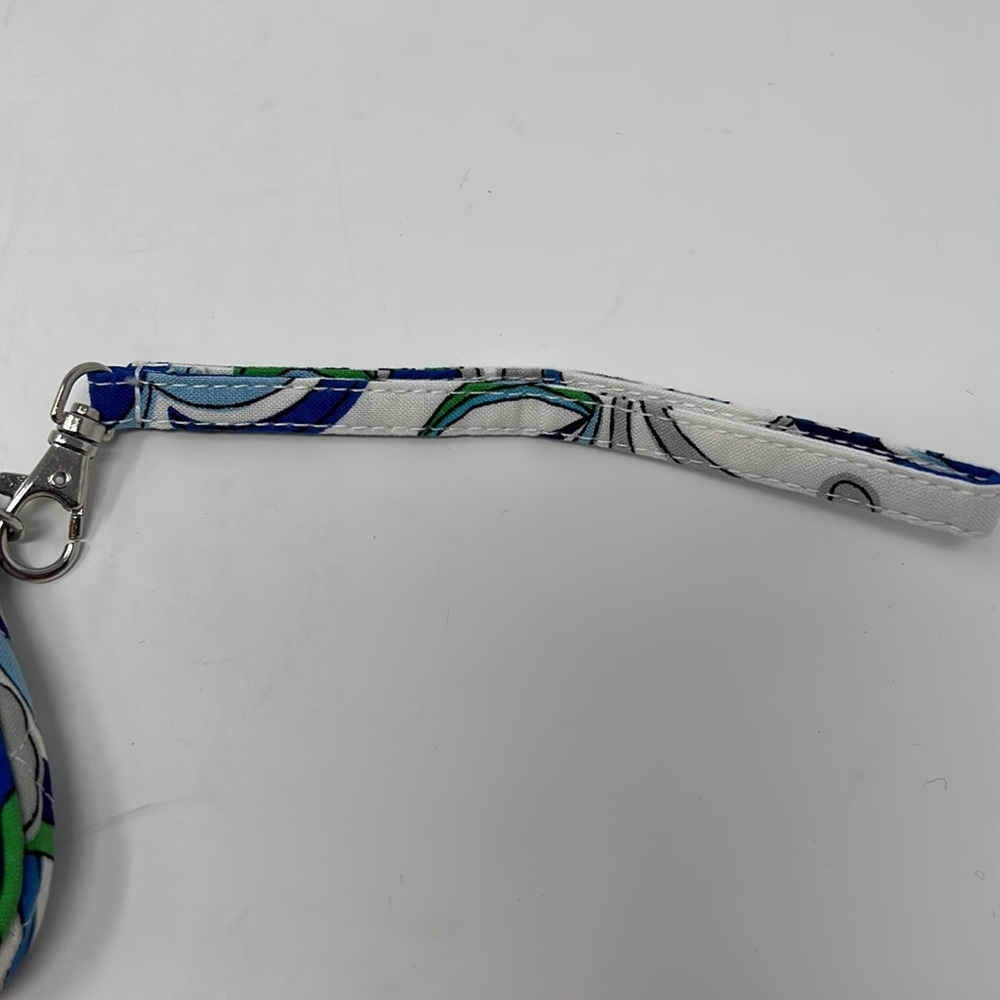 Vera Bradley Blue & White Change Purse Excellent Condition - Picture 9 of 10